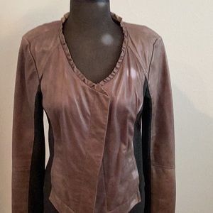 100% leather jacket by Hinge. Size medium